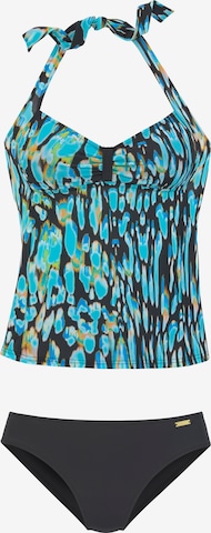 PETITE FLEUR Tankini in Blau: predná strana