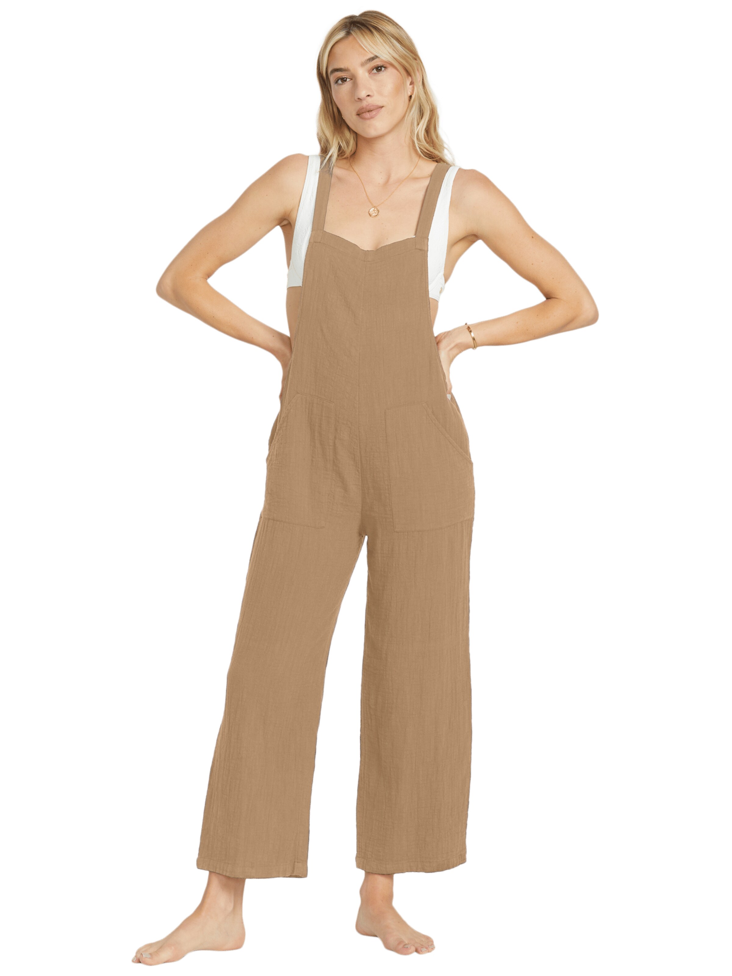 Regular Salopette 'Pacific Time' BILLABONG en beige