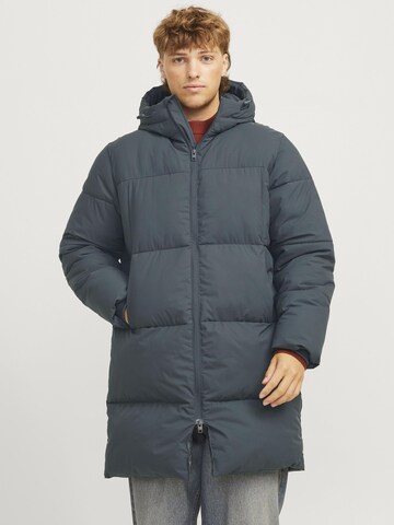 JACK & JONES Зимняя куртка 'JORVesterbro' в Зеленый: спереди