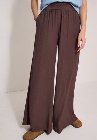 CECIL Wide leg Pants in Brown