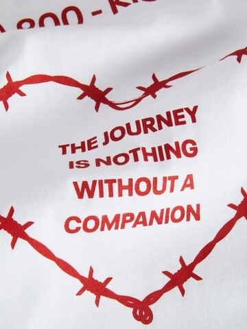 Maglietta 'JXValentine' di JJXX in bianco