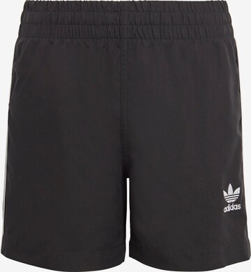 ADIDAS ORIGINALS Board Shorts in Black: front