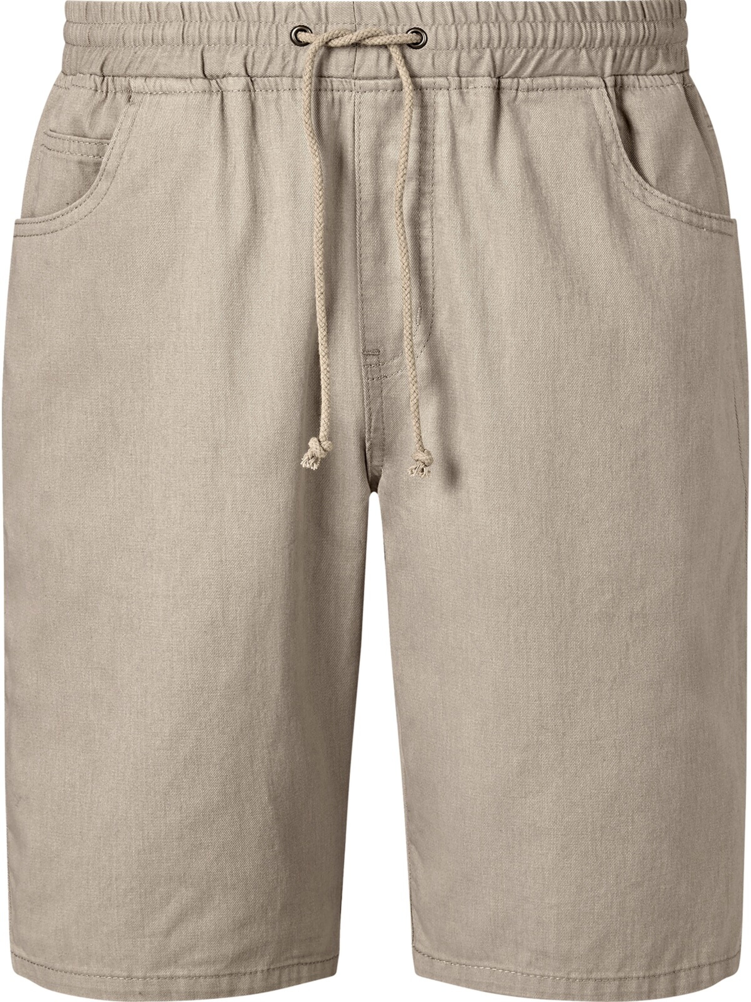 Jan Vanderstorm Loose fit Trousers in Beige: front