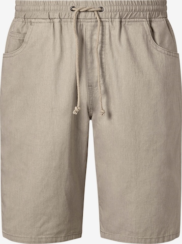 Pantalon Jan Vanderstorm en beige : devant