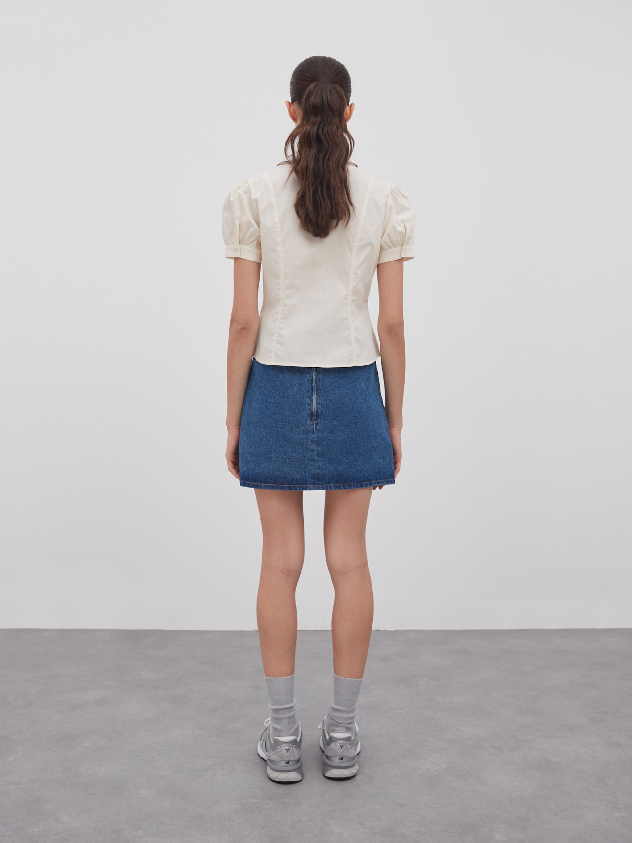 EDITED Blusa 'ALEA' beige