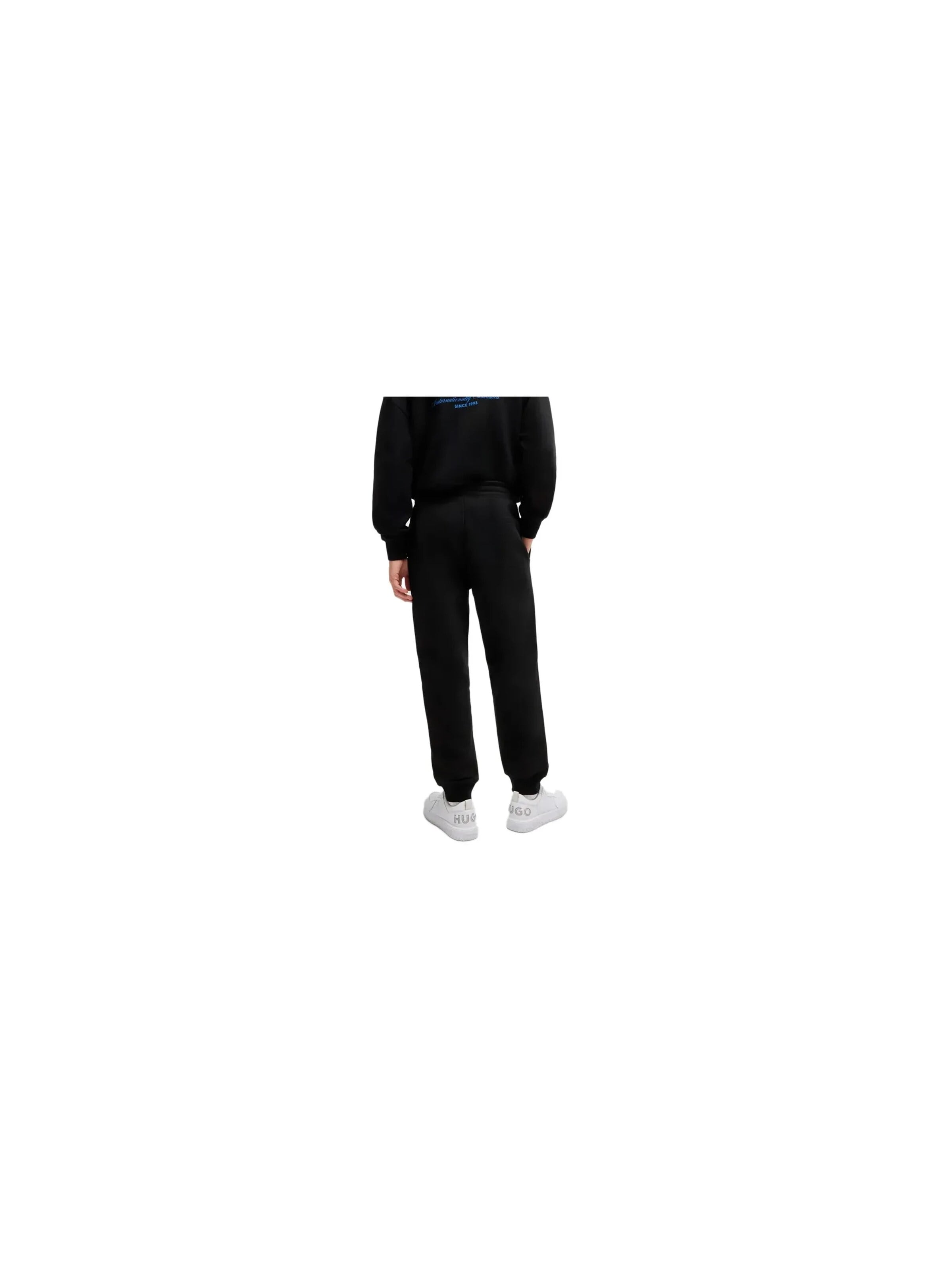 HUGO - regular Pantalón deportivo 'Nevez' en negro
