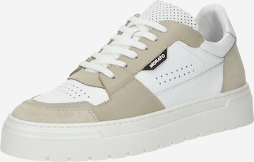 Baskets basses ANTONY MORATO en beige : devant