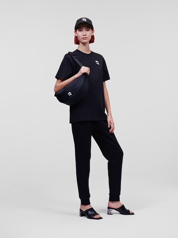 Karl Lagerfeld - Camiseta 'Ikonik 2.0' en negro