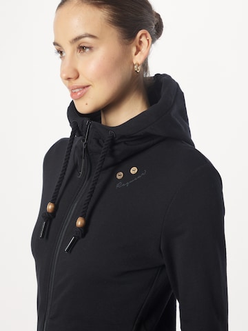 Ragwear Zip-Up Hoodie 'Paya' in Black