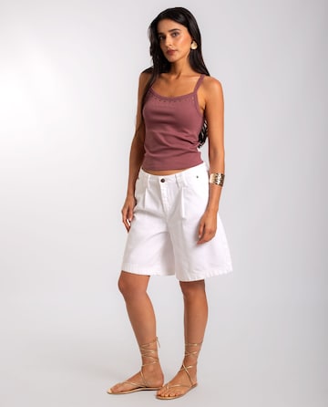 THE-ARE Wide leg Jeans in White