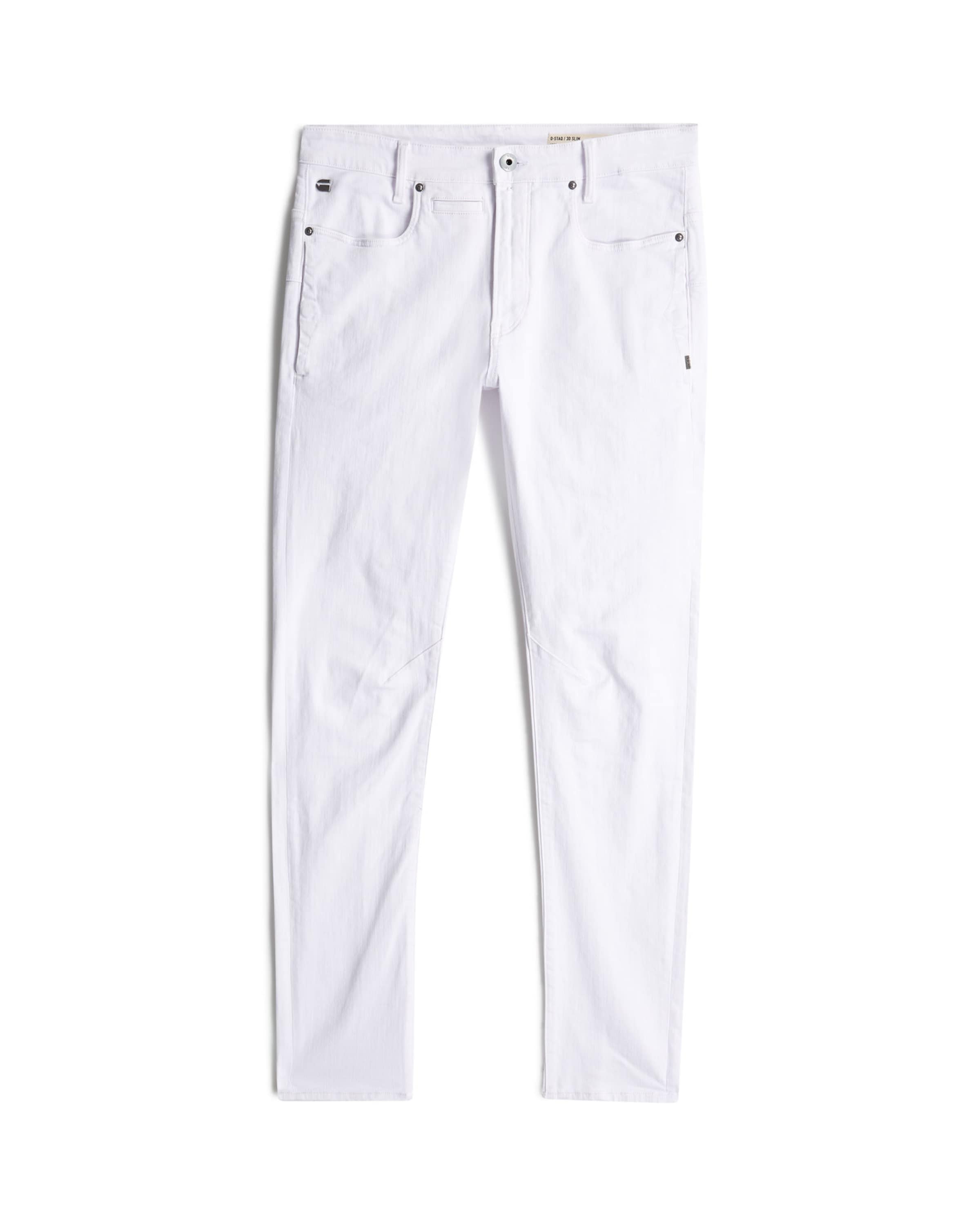 G-STAR Slimfit Jeans in Weiß: Vorderseite