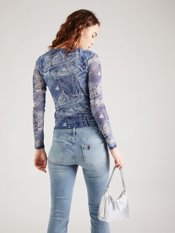 GUESS Shirt 'BRIENNA' in Blauw