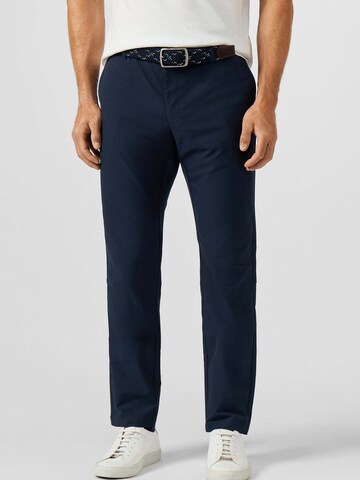 Hackett London Regular Broek in Blauw: voorkant