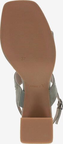 CAPRICE Sandale in Grün