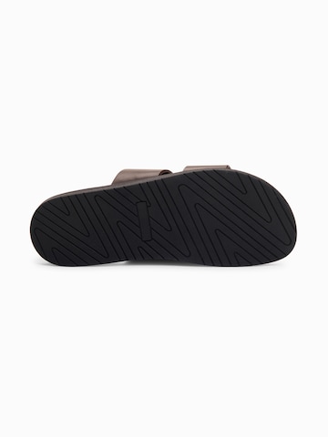 Ombre Pantolette‌‌‌‌‌‌‌‌‌‌ in Braun