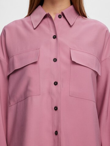 SELECTED FEMME - Blusa 'Alienor' em rosa