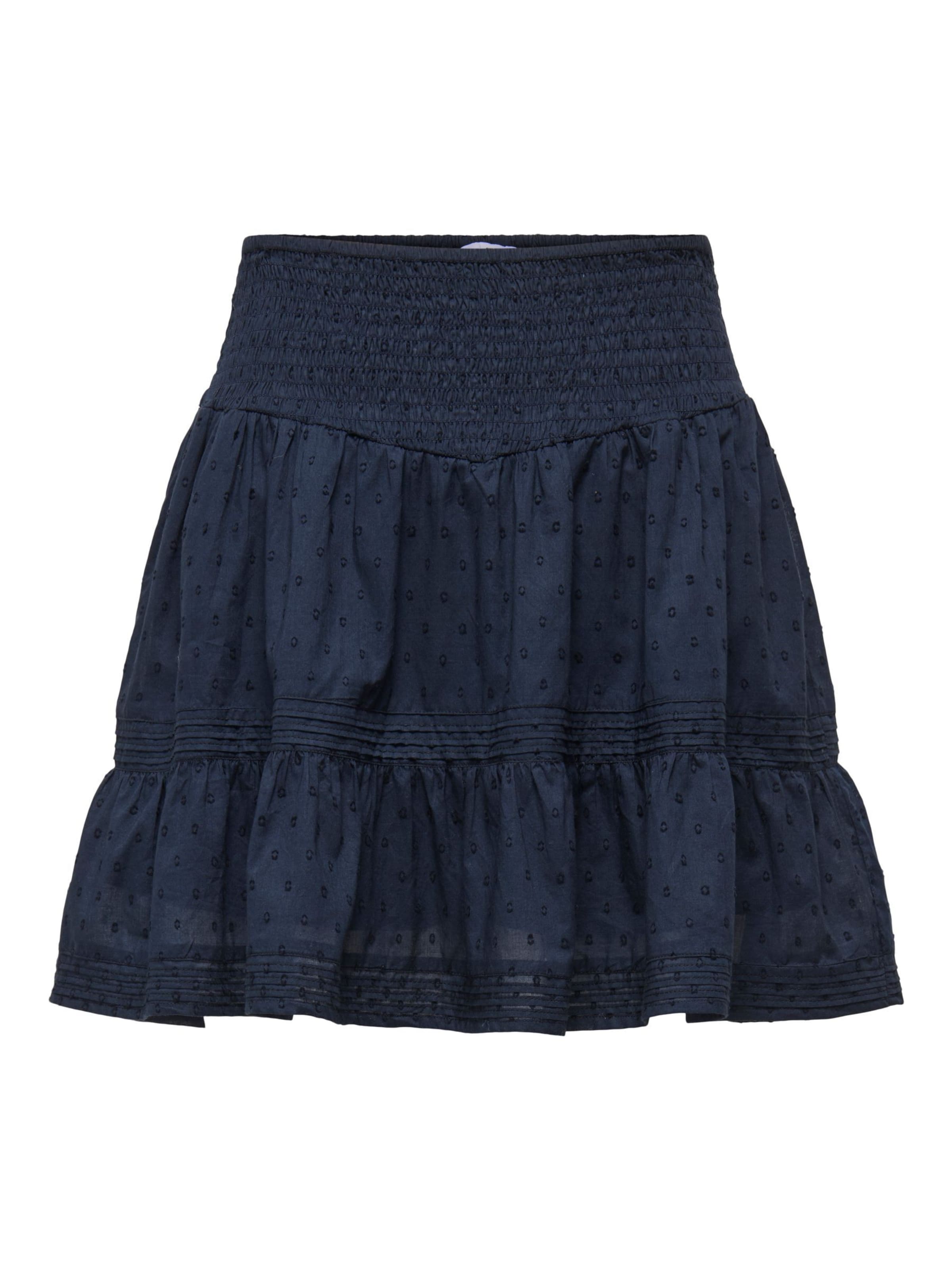 Jupe 'ONLKatti' ONLY en bleu : devant