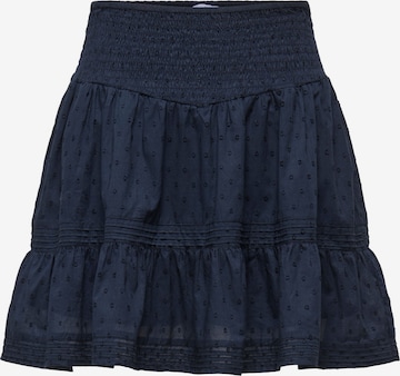 Jupe 'ONLKatti' ONLY en bleu : devant