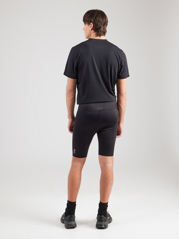Skinny Pantalon de sport On en noir