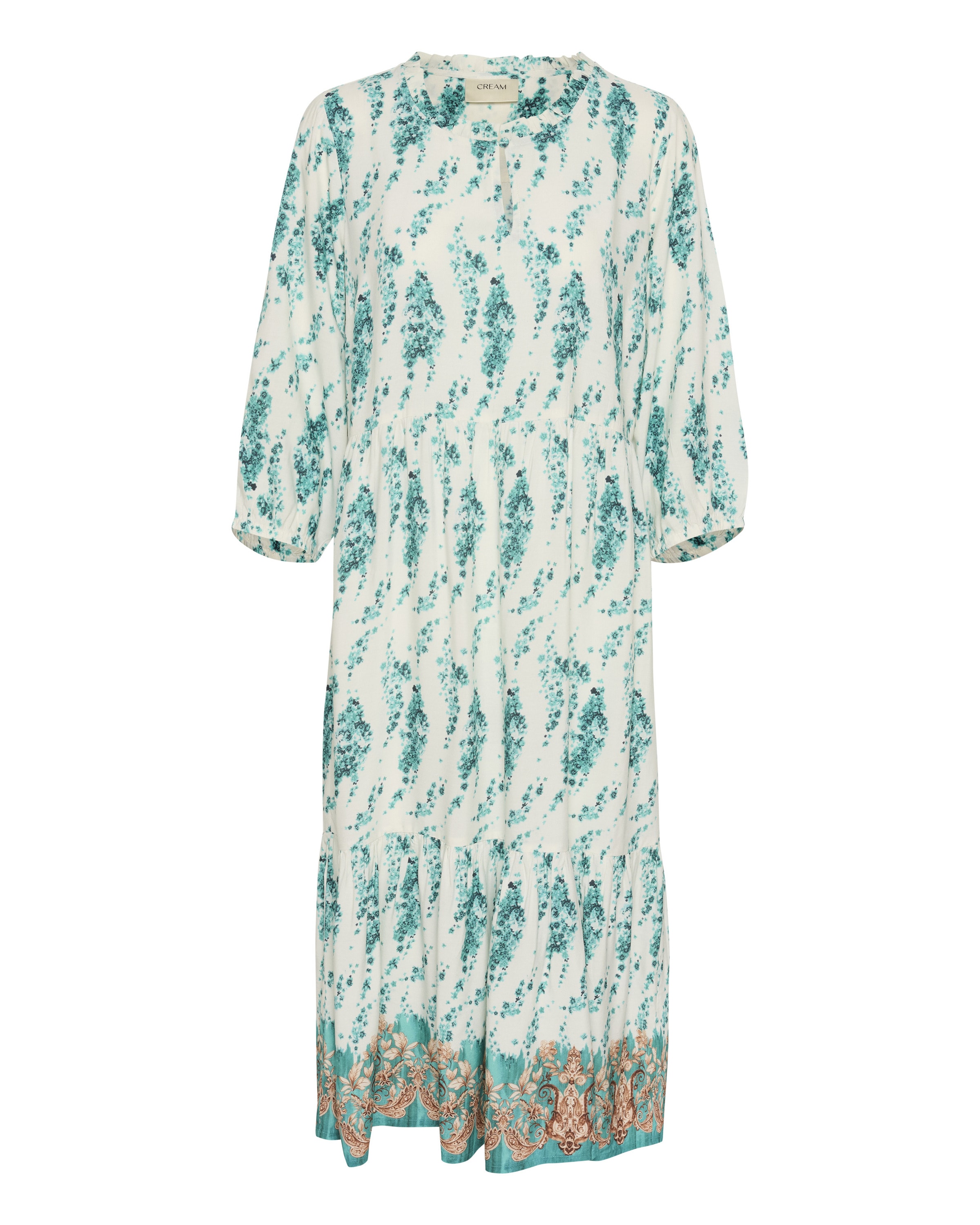 Cream - Vestido 'Tiah' em branco: frente