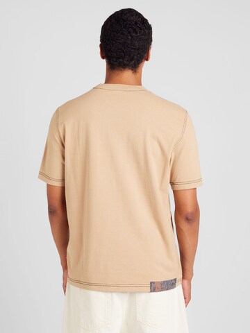 DIESEL T-Shirt 'T-ADJUST-Q4' in Beige