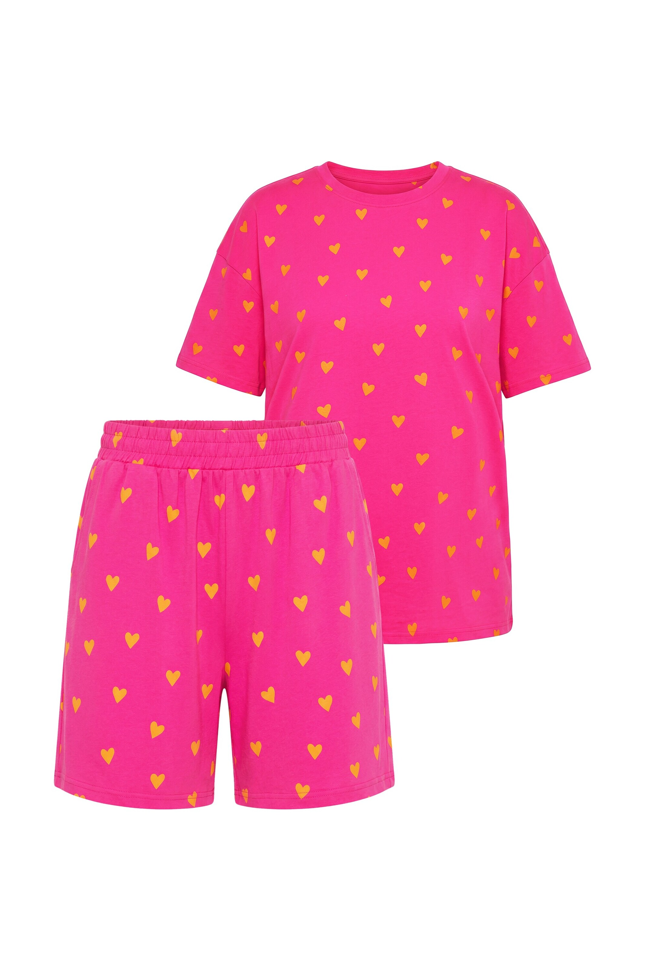 Studio Untold Pyjama in Roze: voorkant