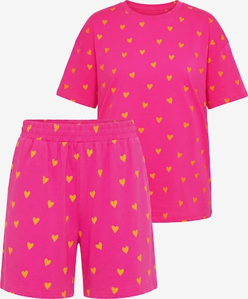 Studio Untold Pyjama in Pink: Vorderseite