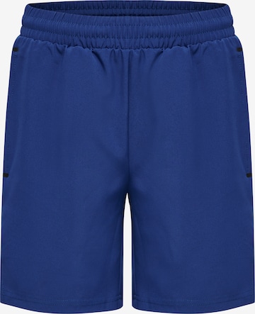 Hummel Regular Sportbroek in Blauw: voorkant