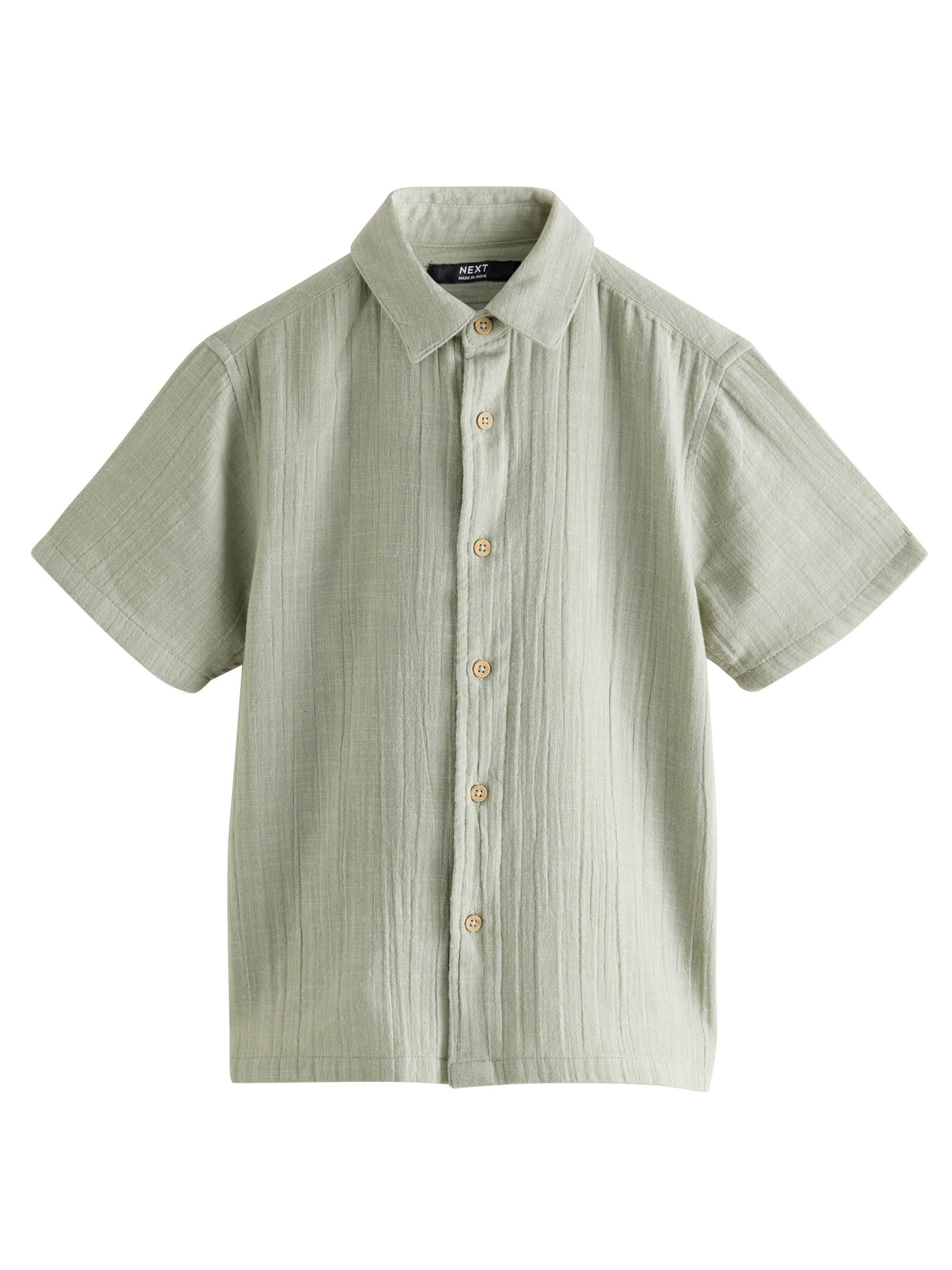 Next Regular fit Skjorta i grön: framsida