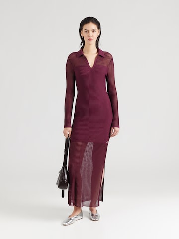 Robes en maille 'Sherstalyn' HUGO en violet