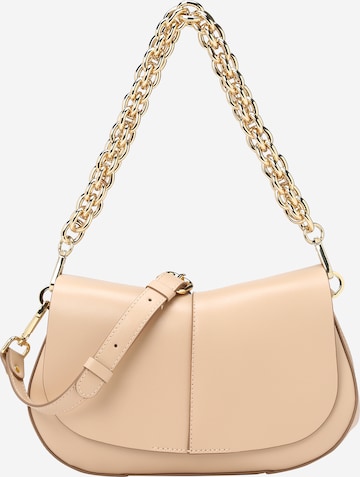 Gianni Chiarini Shoulder Bag in Beige: front