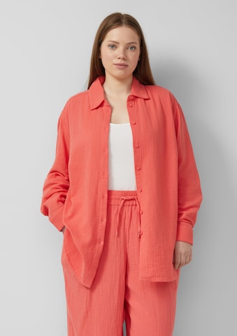 Chemisier QS en orange