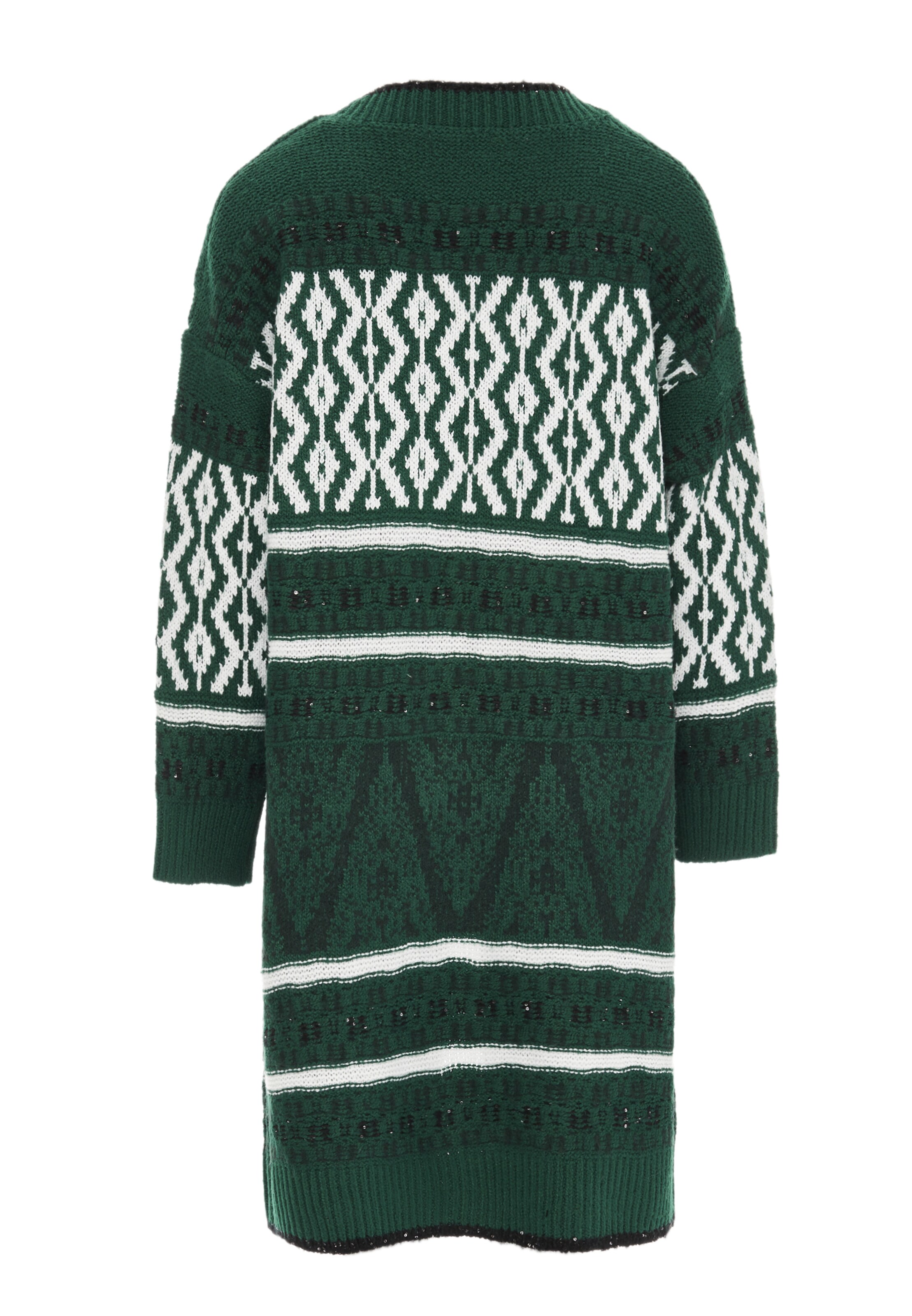 Jalene Gebreid vest in Groen