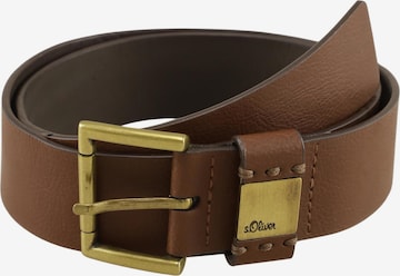 s.Oliver Gürtel One Size in Braun: Vorderseite