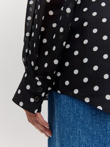 EDITED Blouse 'Ella' in Black