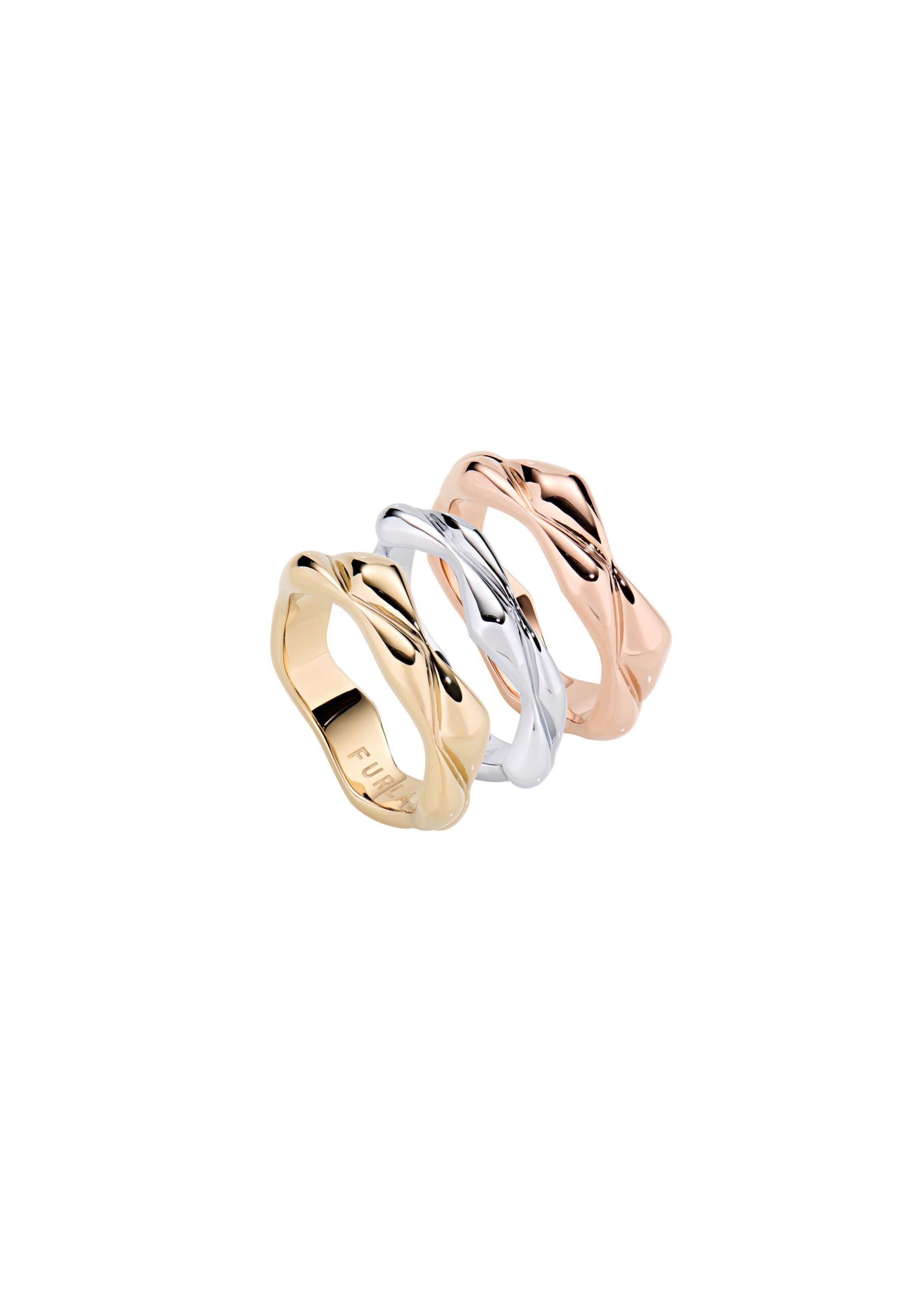 Furla Jewellery Ring Set 'MIONIDO in Silber