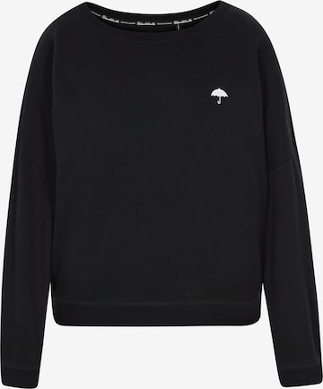 SchmuddelweddaSweater majica - crna boja: prednji dio