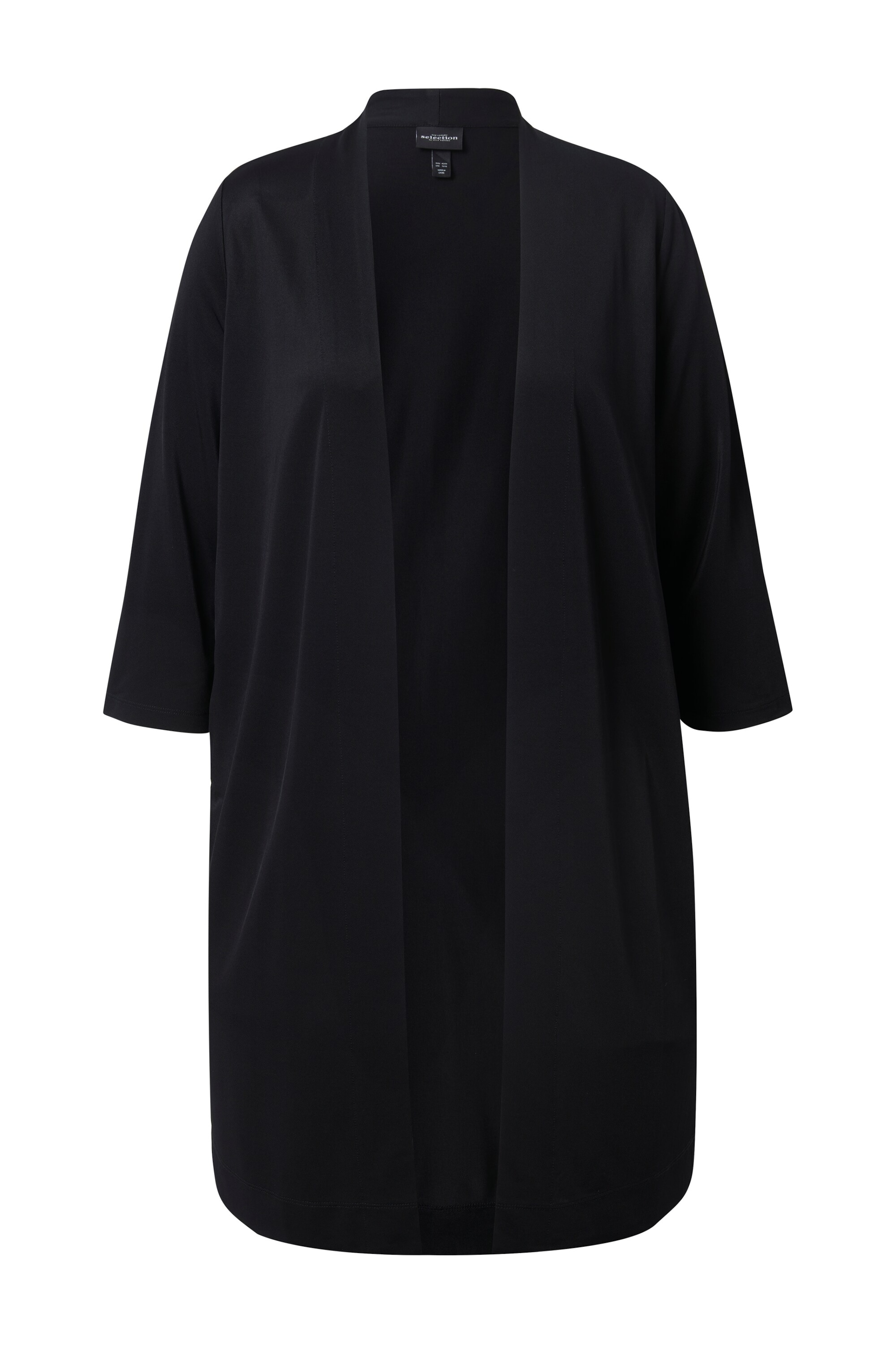 Ulla Popken Jacke in Schwarz: Vorderseite