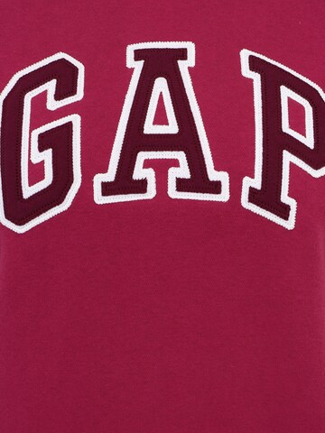 Gap Tall Sweatshirt 'HERITAGE' in Rot