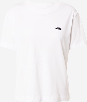 T-shirt VANS en blanc : devant