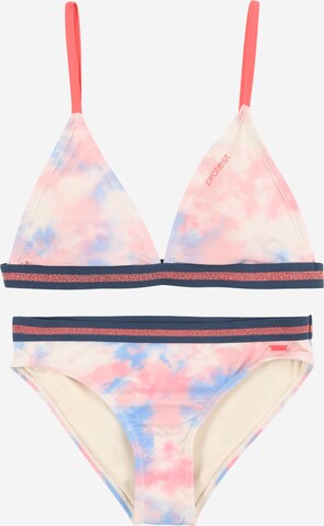 PROTEST Triangel Bikini 'NUKU' in Wit: voorkant