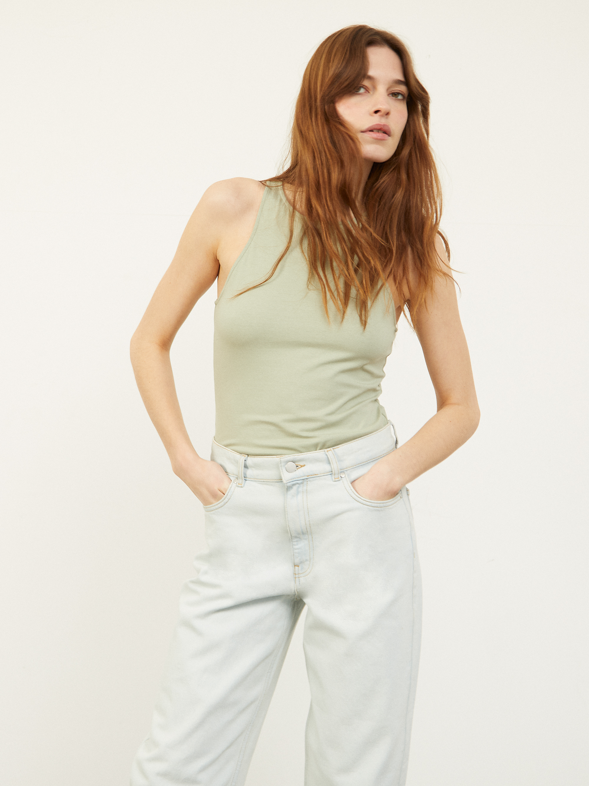 Aligne Top Cameron in Pastellgrün Aligne Top Cameron in Pastellgrün