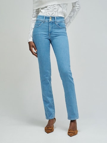 Salsa Jeans Slimfit Jeans in Blauw: voorkant