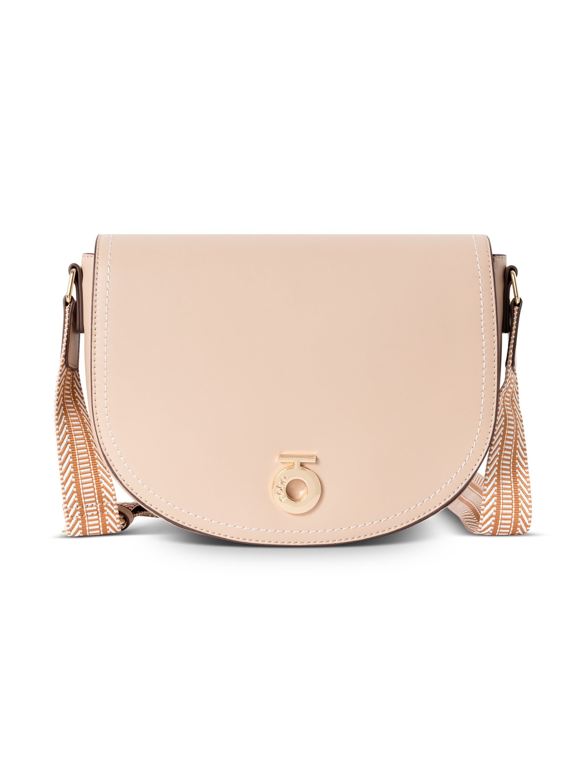 NOBO Schoudertas 'CYCLADES' in Beige: voorkant