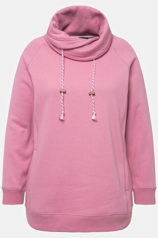 Ulla Popken Sweatshirt in Pink: Vorderseite