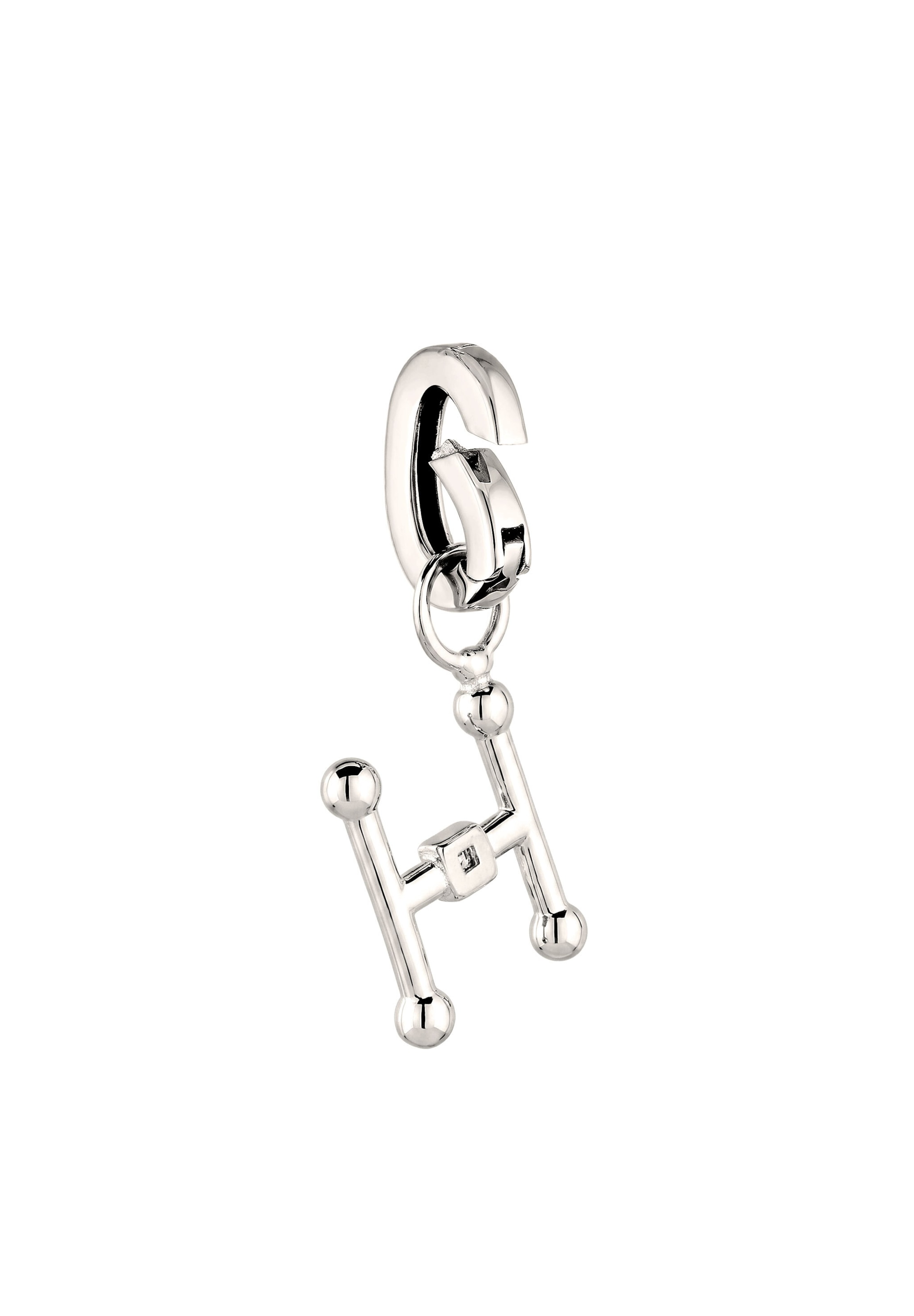 ELLI Hangers 'Buchstabe H' in Zilver