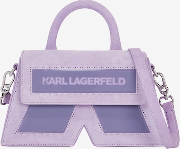 Karl Lagerfeld Handtas in Lila: voorkant