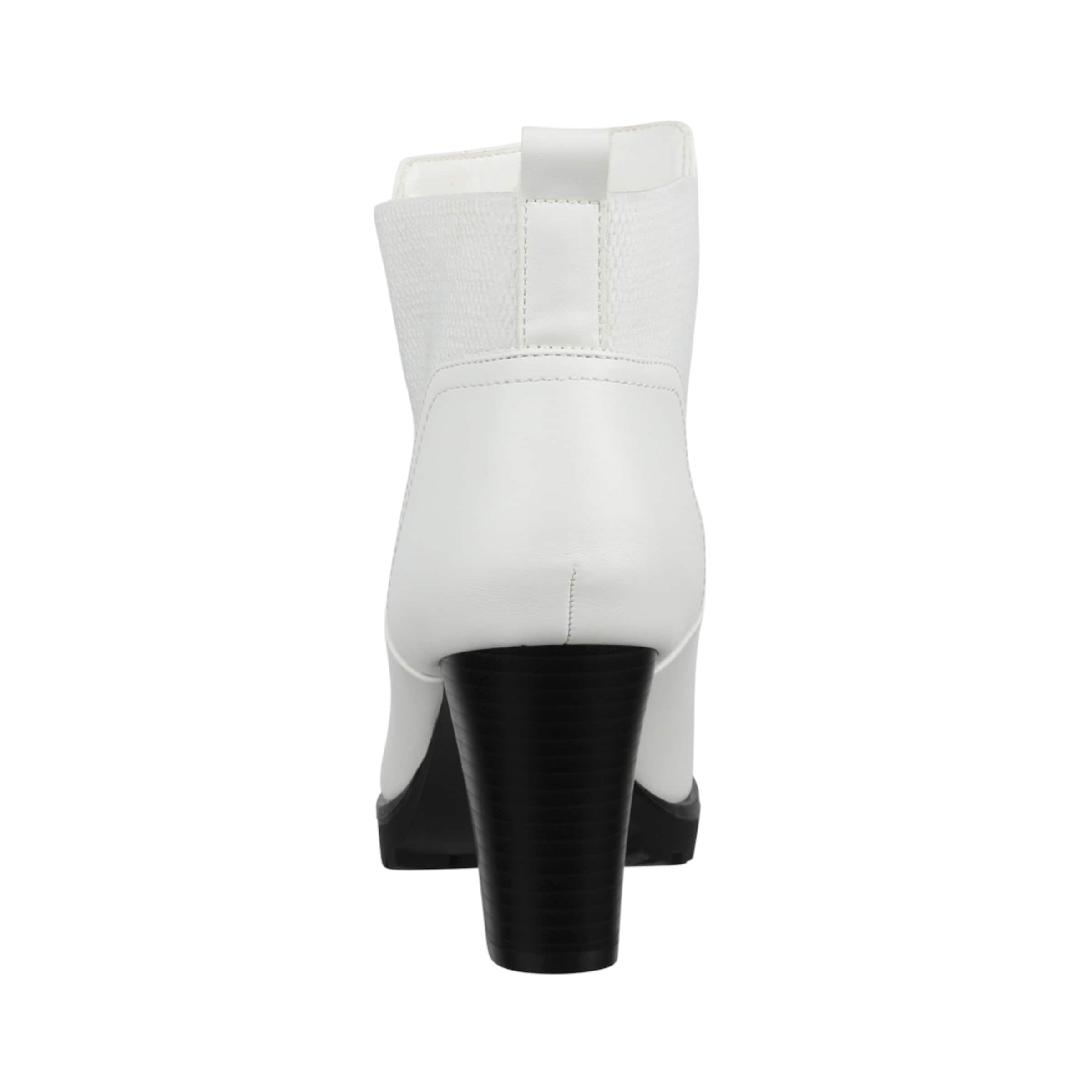 Boots chelsea di Elara in bianco