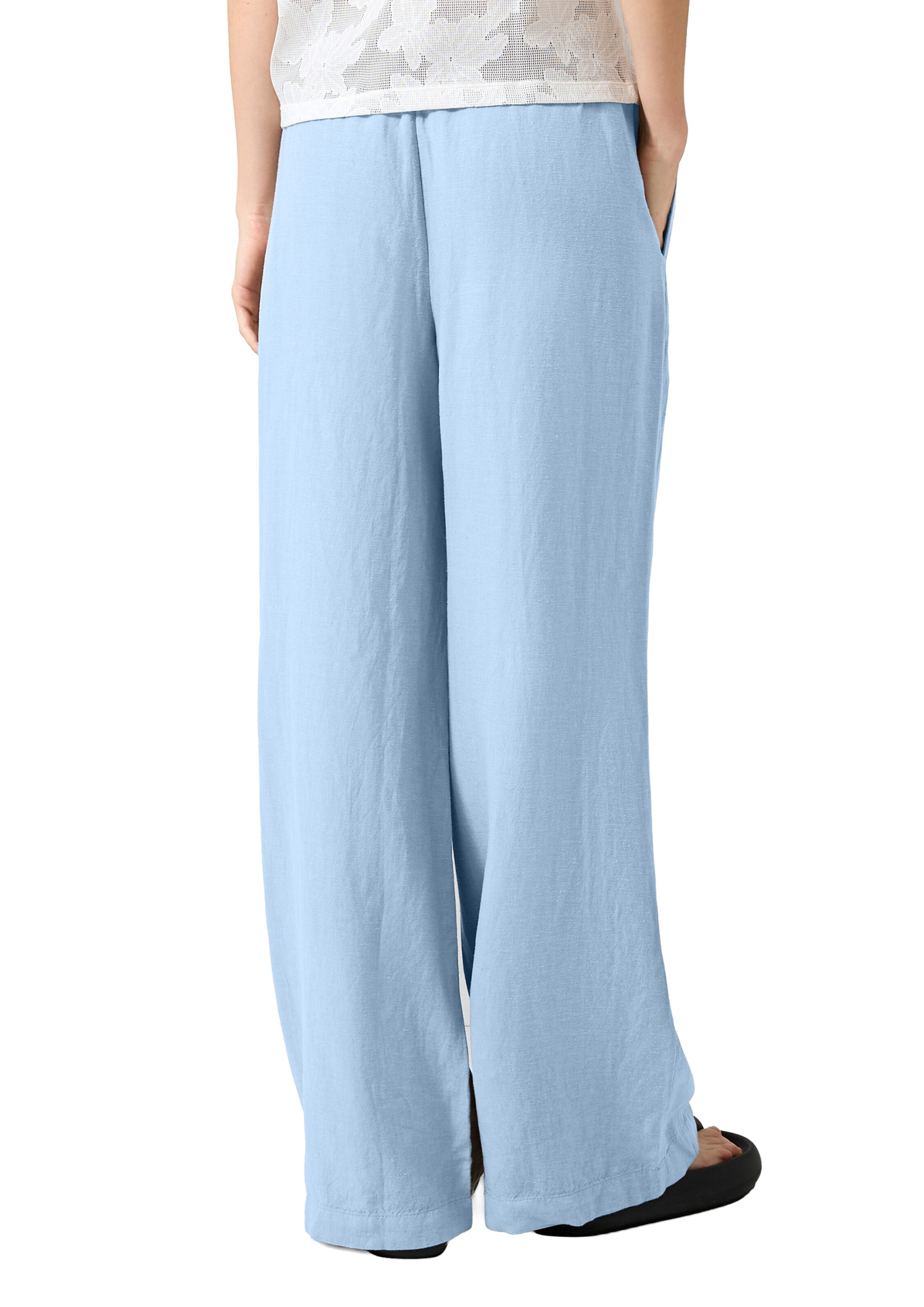 Regular Pantalon QS en bleu