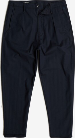 Pantalon à pince G-STAR en bleu : devant